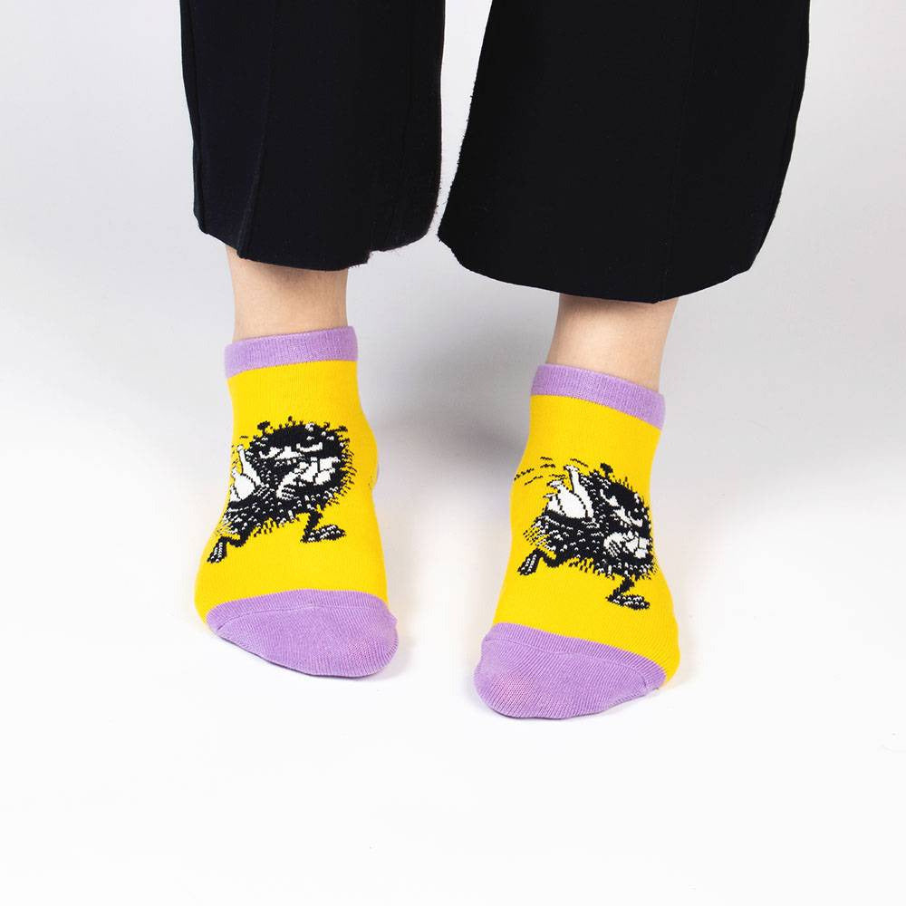 Stinky Ankle Socks Yellow 36-42 - Nordicbuddies - The Official Moomin Shop