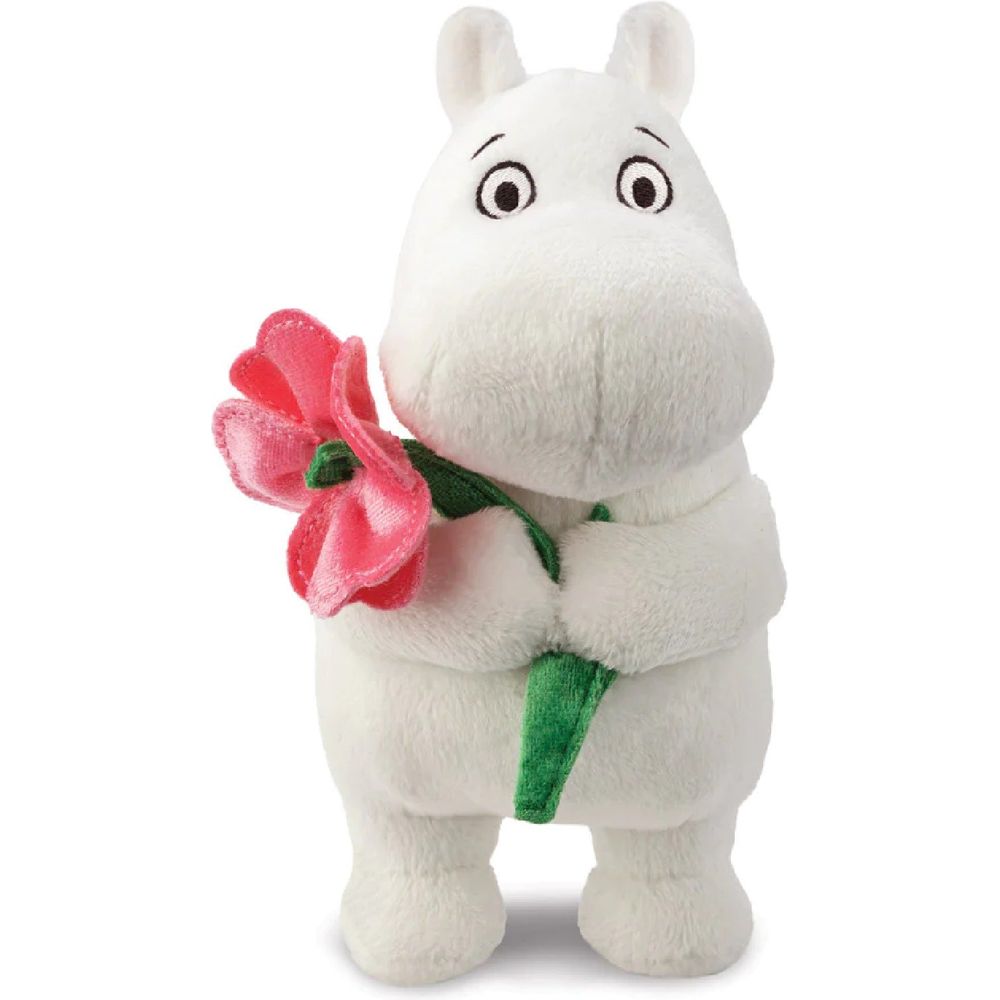 Moomintroll Flower Plush Toy - Aurora World - The Official Moomin Shop