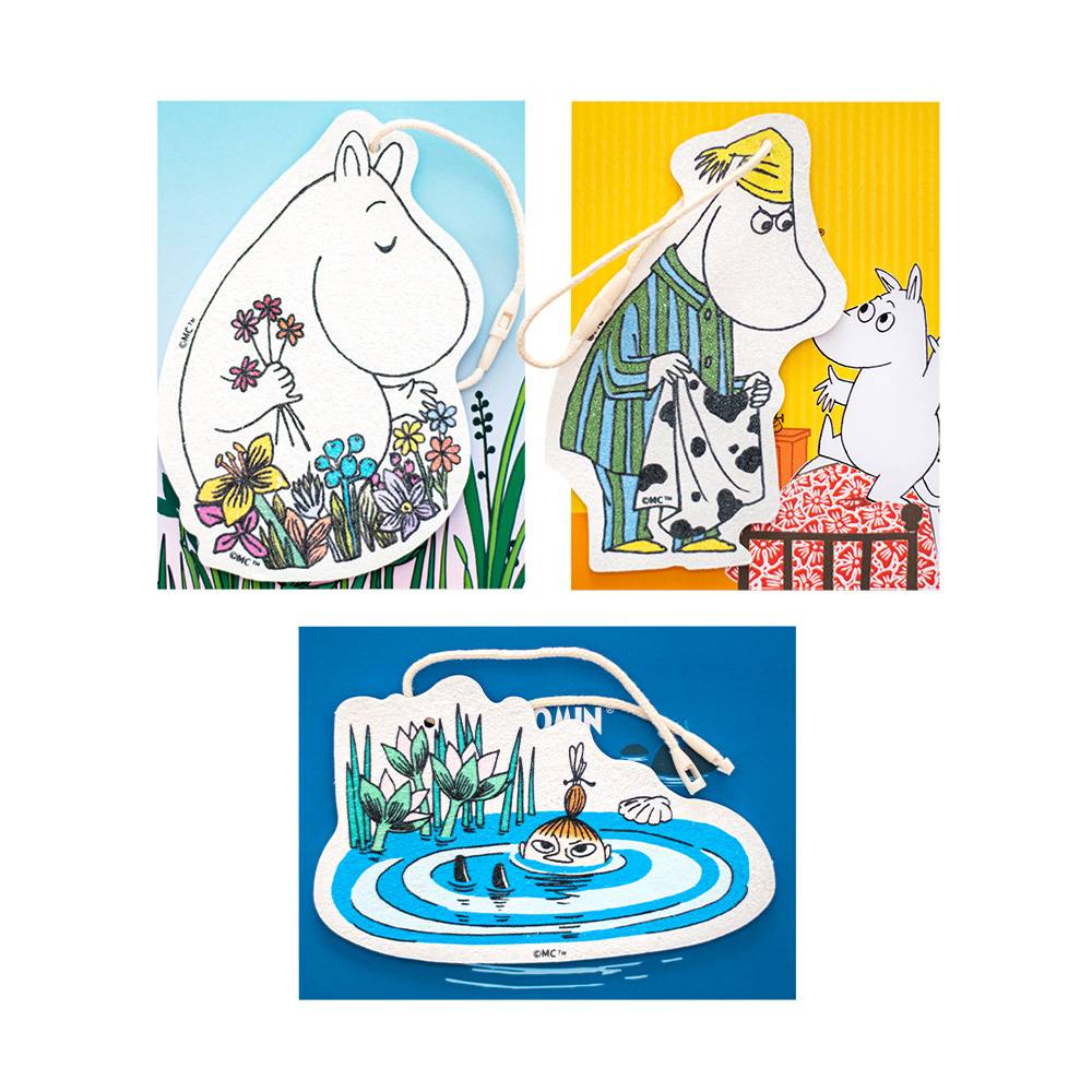 Moomin Cellulose Sponge Little My - Euroeat - The Official Moomin Shop