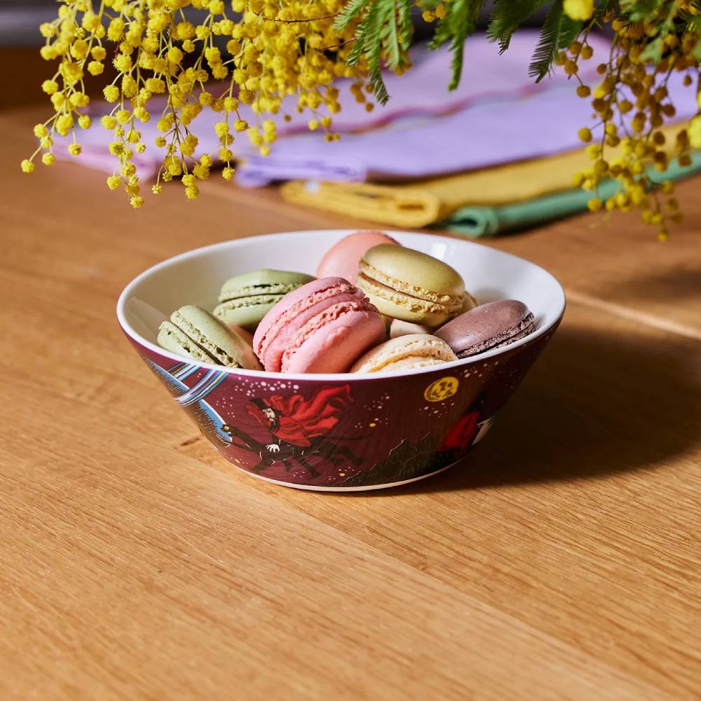 The Hobgoblin Bowl 15cm Purple - The Official Moomin Shop