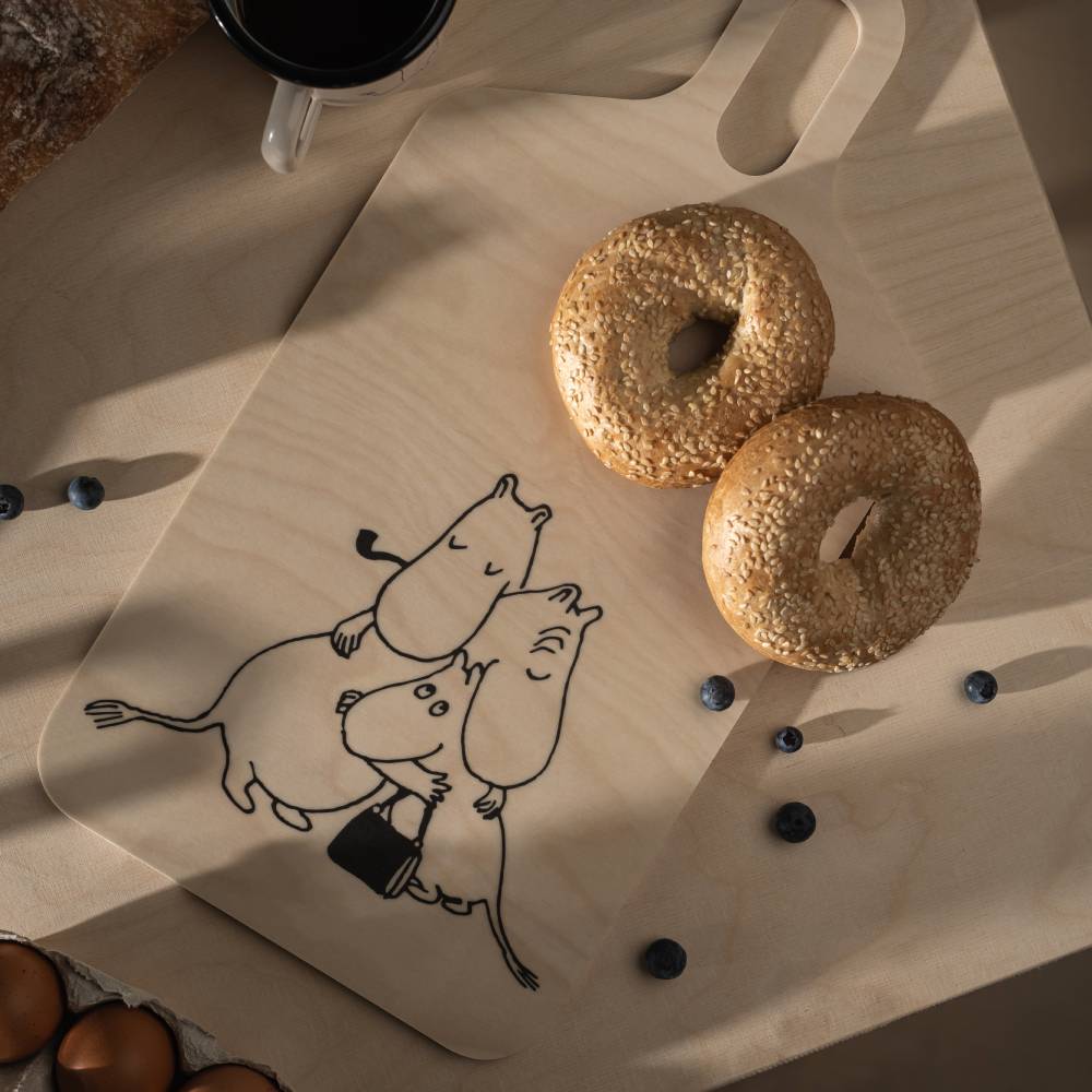 Moomin 80 Cutting Board 23x44cm - Muurla - The Official Moomin Shop