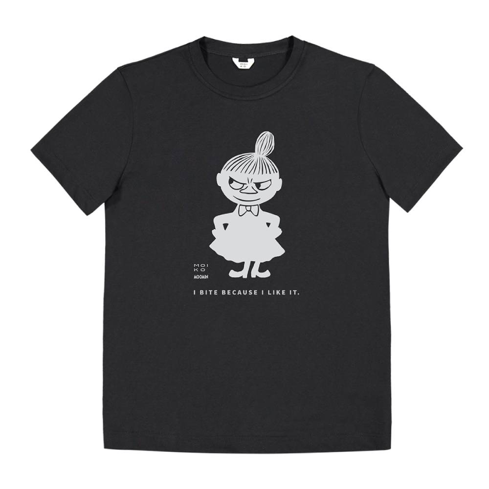 Little My Trickster T-shirt Ladies Black - Moiko - The Official Moomin Shop