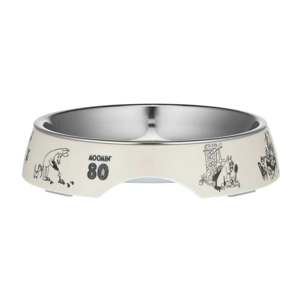 Moomin For Pets Food Bowl Beige XS - Muurla - The Official Moomin Shop