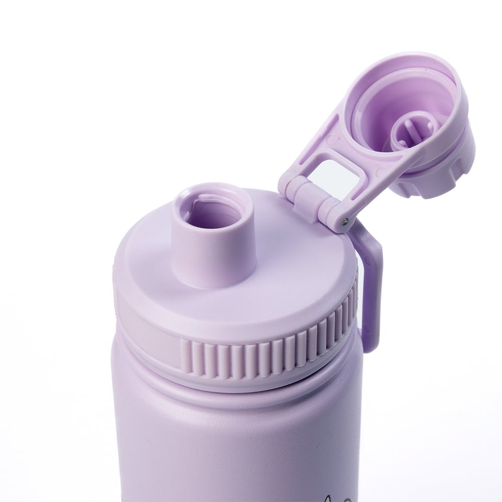 Snorkmaiden Workout Thermal Everyday Bottle 550ml Violet - The Official Moomin Shop
