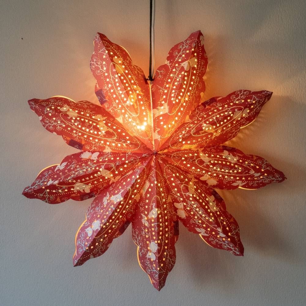 Moomin Paper Star Red 65cm - The Official Moomin Shop