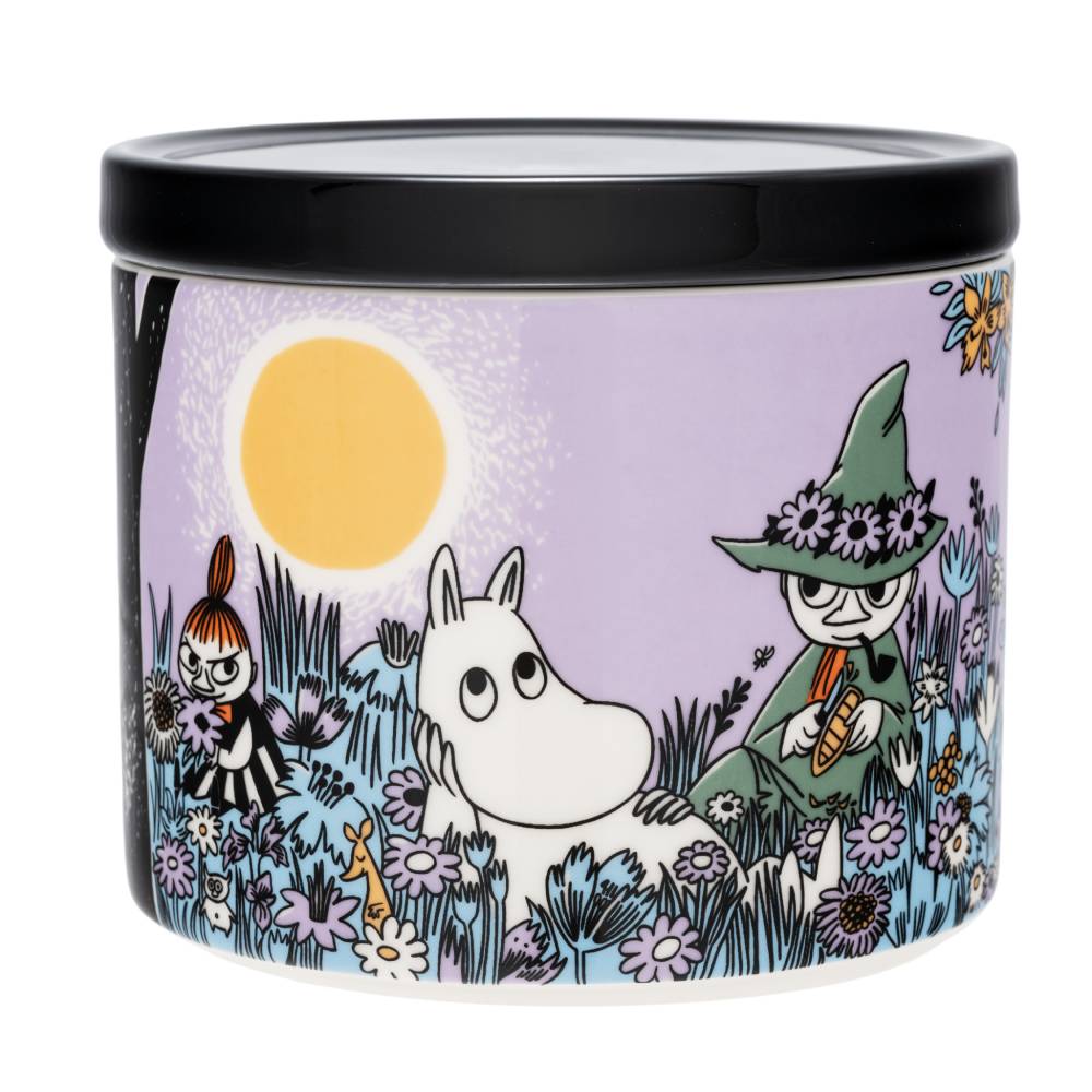 Moomin ストックマン 150周年限定 TIN 缶 & ティータオル セット ムーミン ストックマン150周年記念 デザイン ティータオル