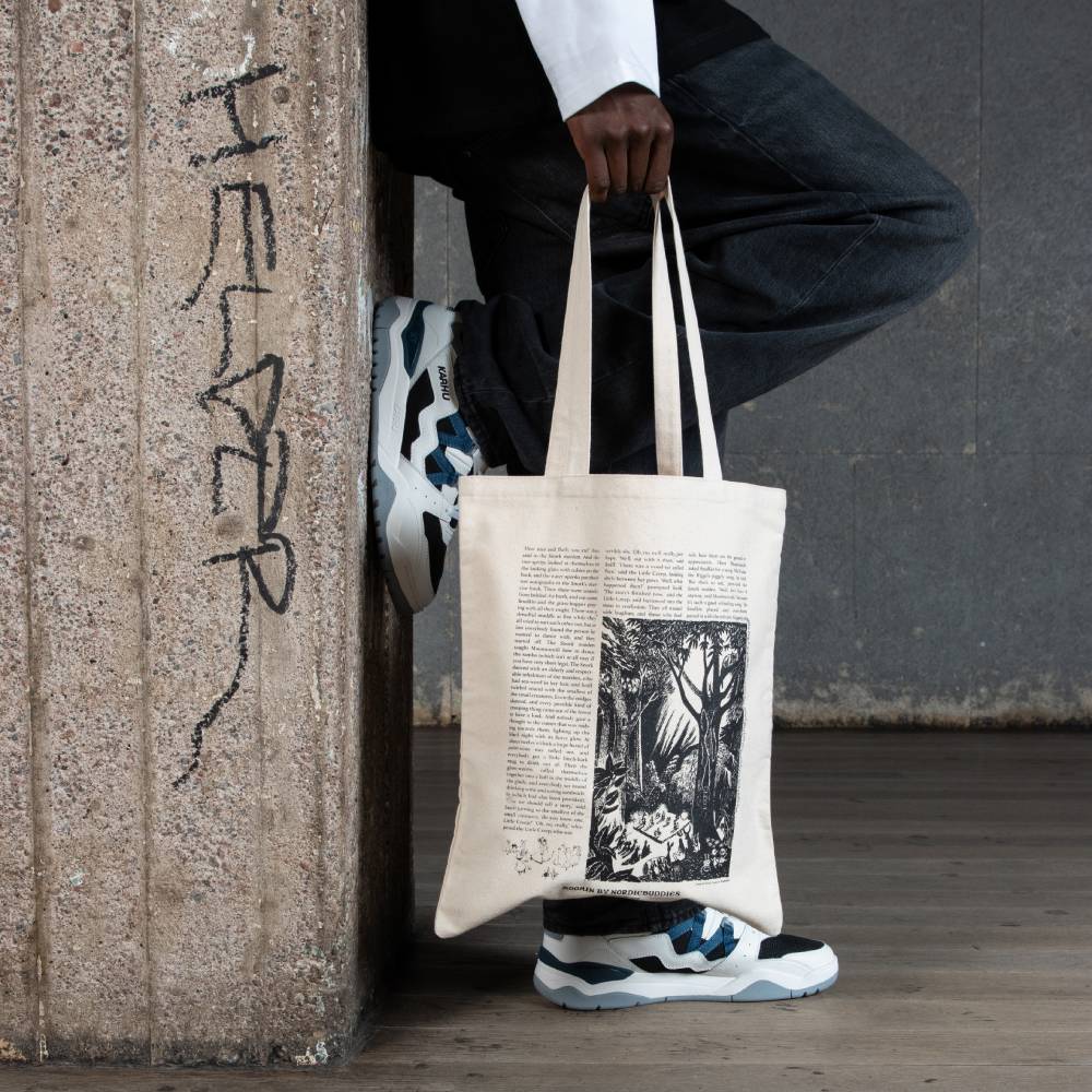 Moomin Comet Tote Bag White - The Official Moomin Shop