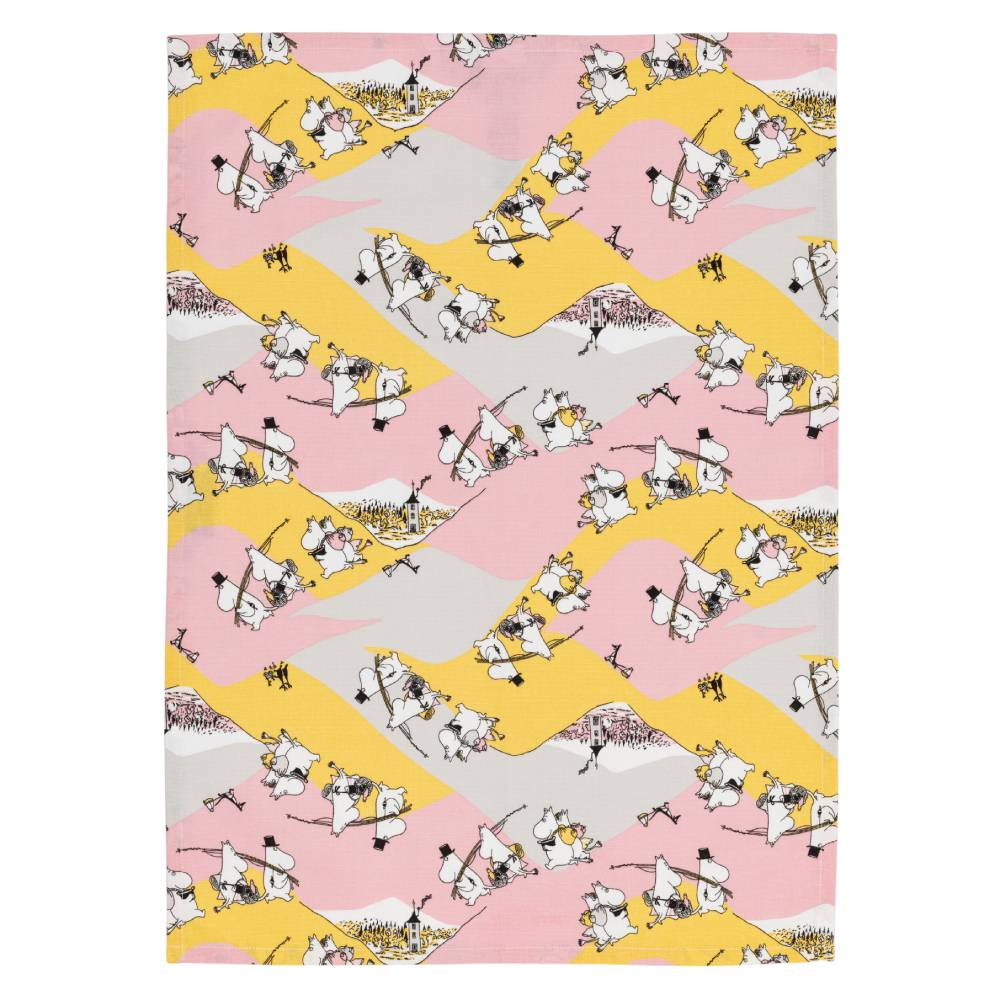 Moomin Family Time Kitchen Towel 50x70cm - Moomin Arabia - The Official Moomin Shop