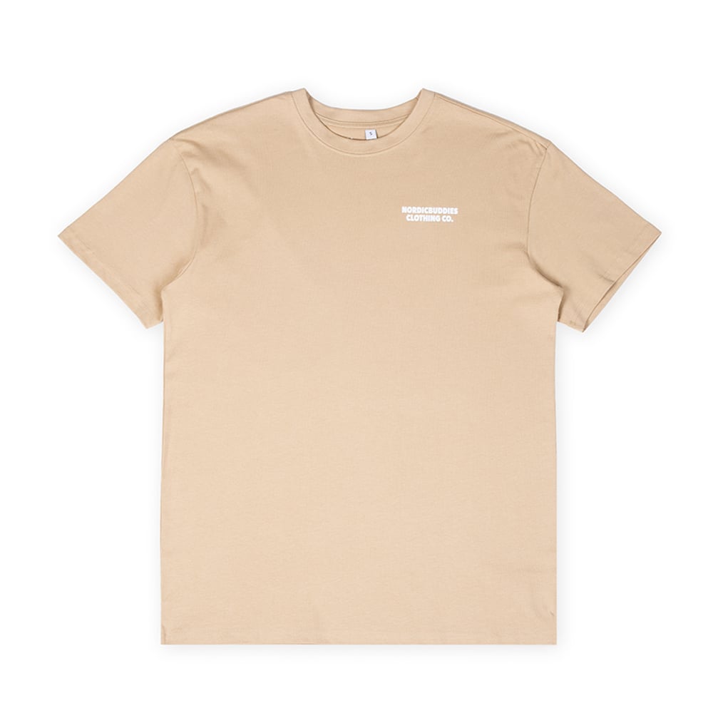 Moomintroll Angry T-shirt Beige - The Official Moomin Shop