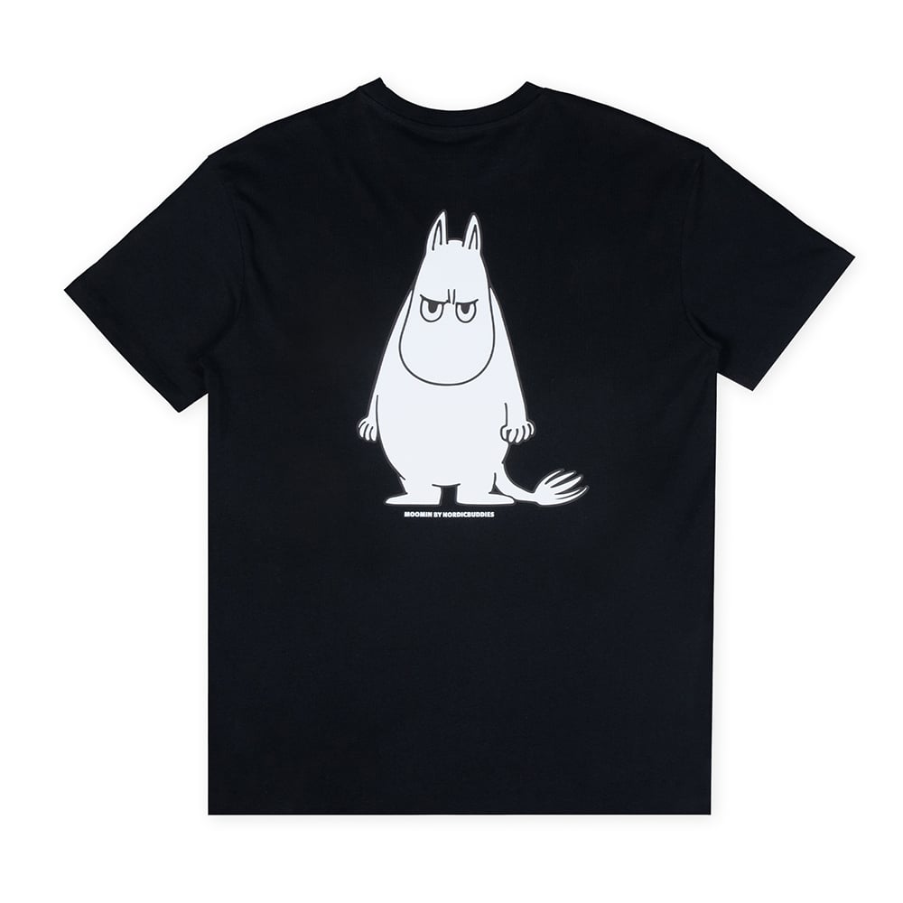 Moomintroll Angry T-shirt Black - The Official Moomin Shop