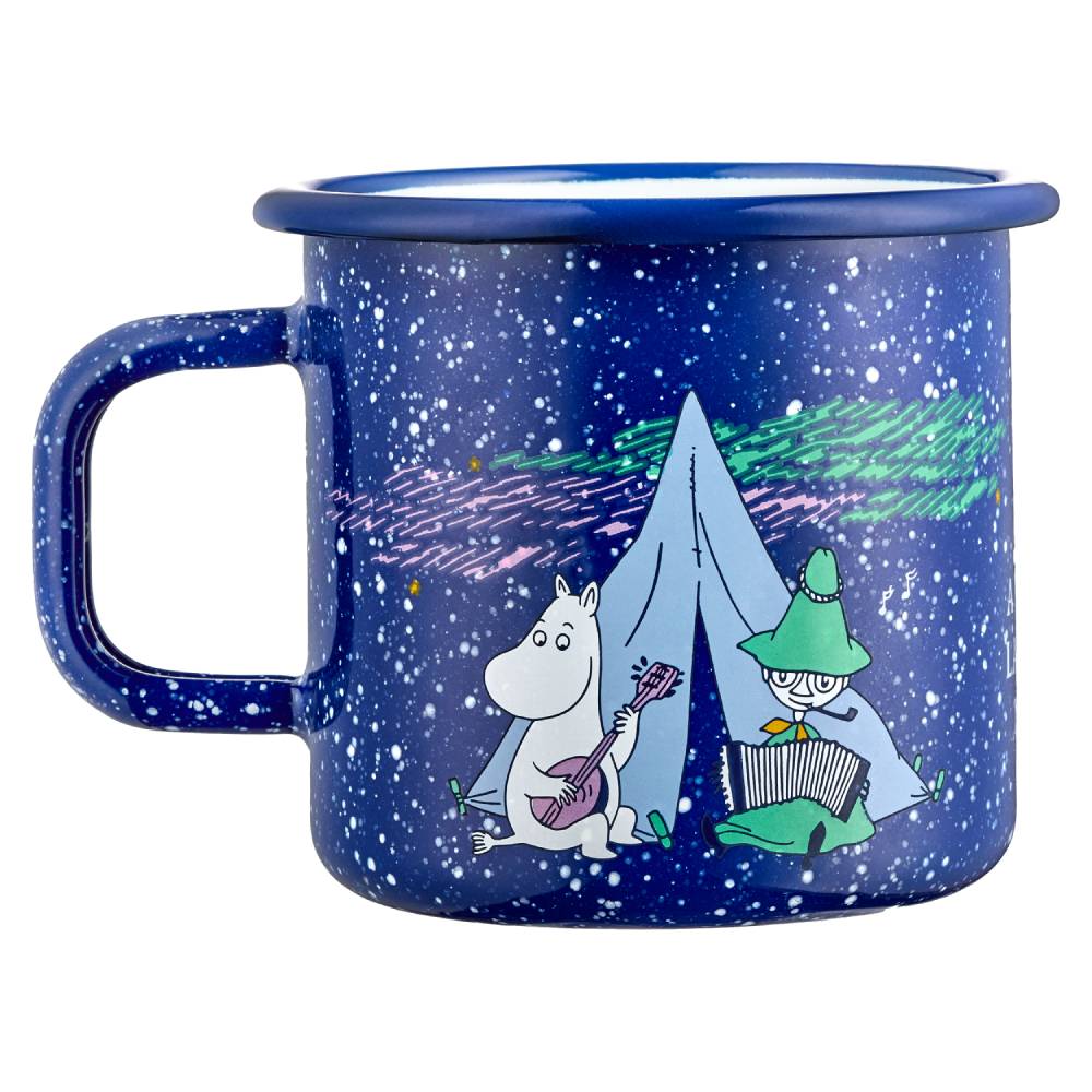Moomin x Laufey Enamel Mug 3,7dl - The Official Moomin Shop