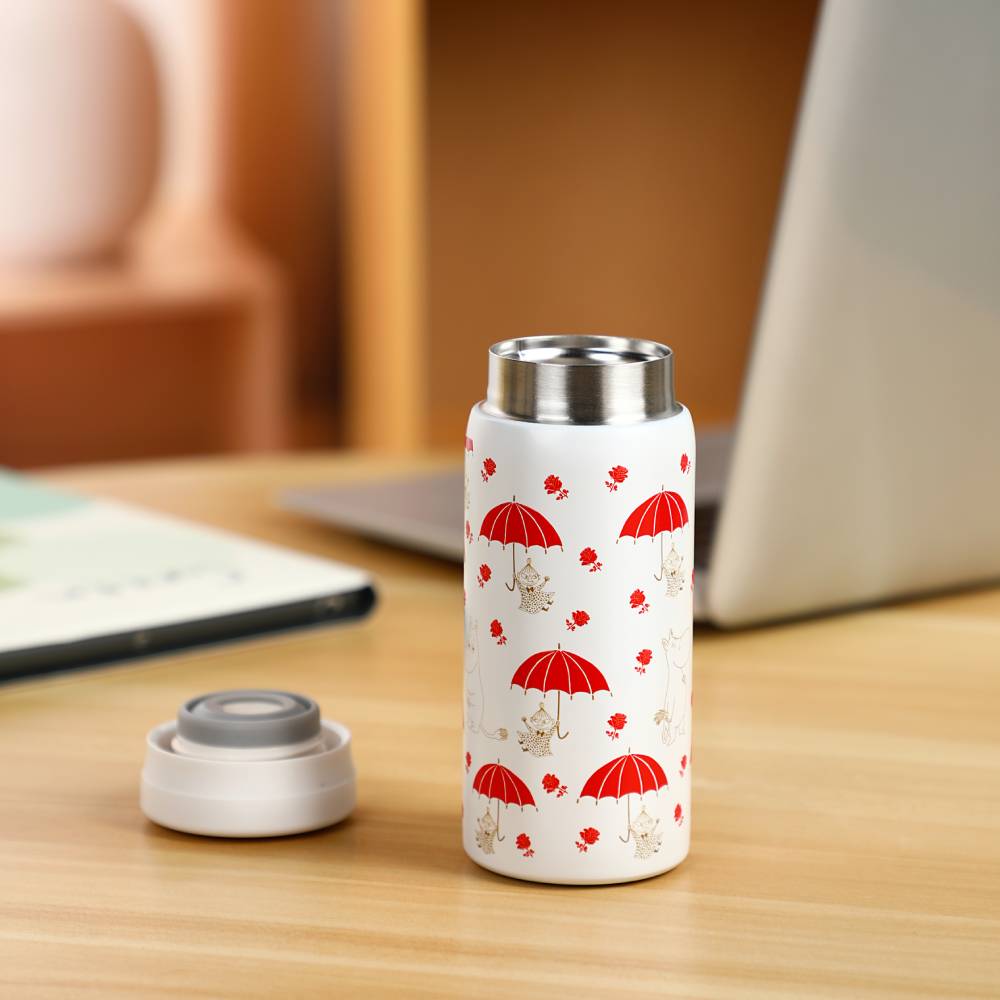 Little My Umbrella Vacuum Cup 200ml - Vipo - The Official Moomin Shop