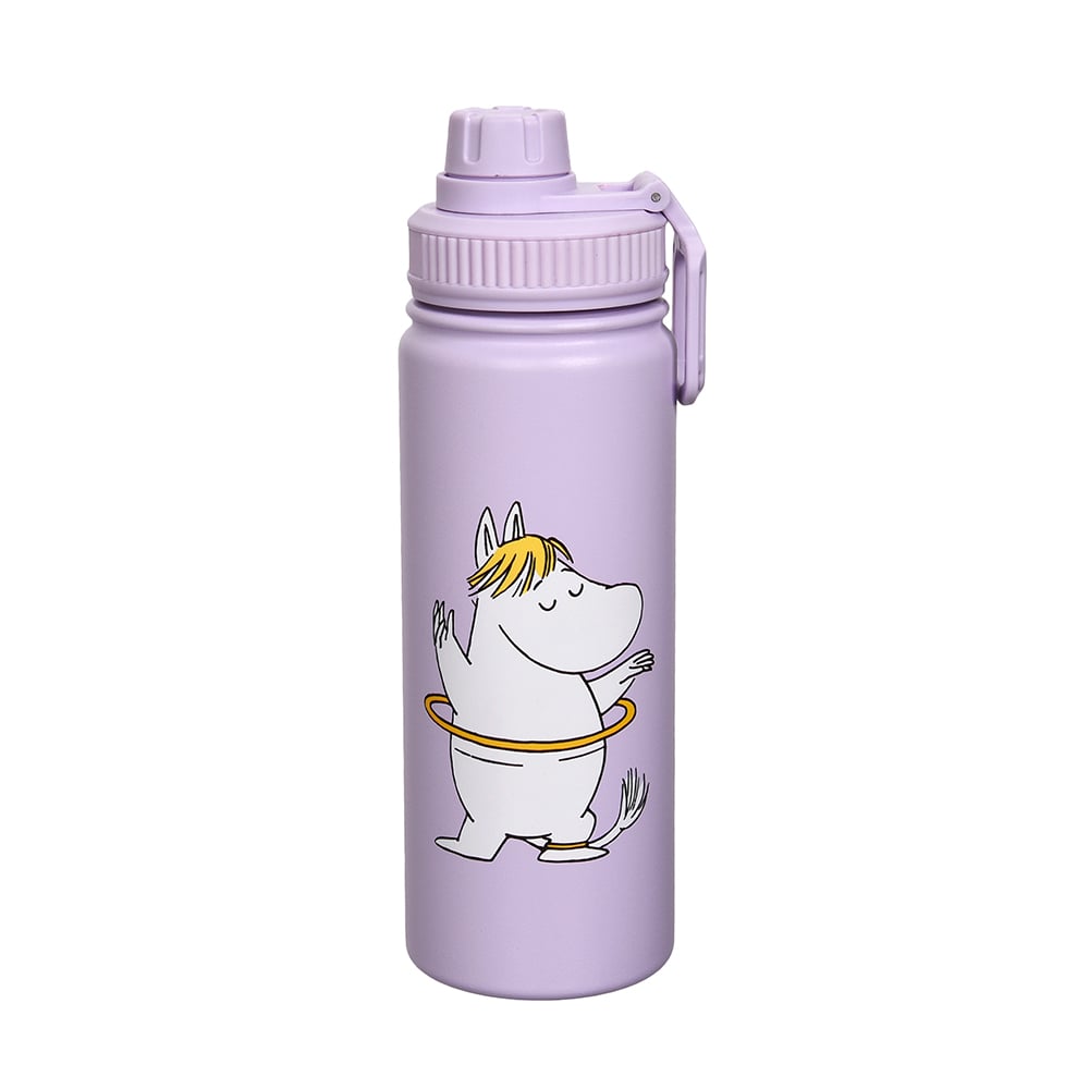 Snorkmaiden Workout Thermal Everyday Bottle 550ml Violet - The Official Moomin Shop