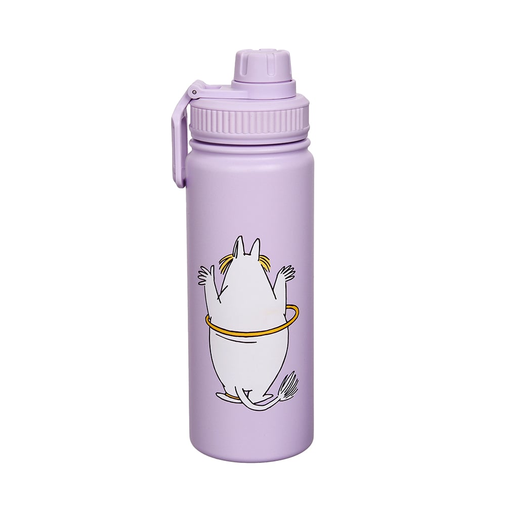Snorkmaiden Workout Thermal Everyday Bottle 550ml Violet - The Official Moomin Shop