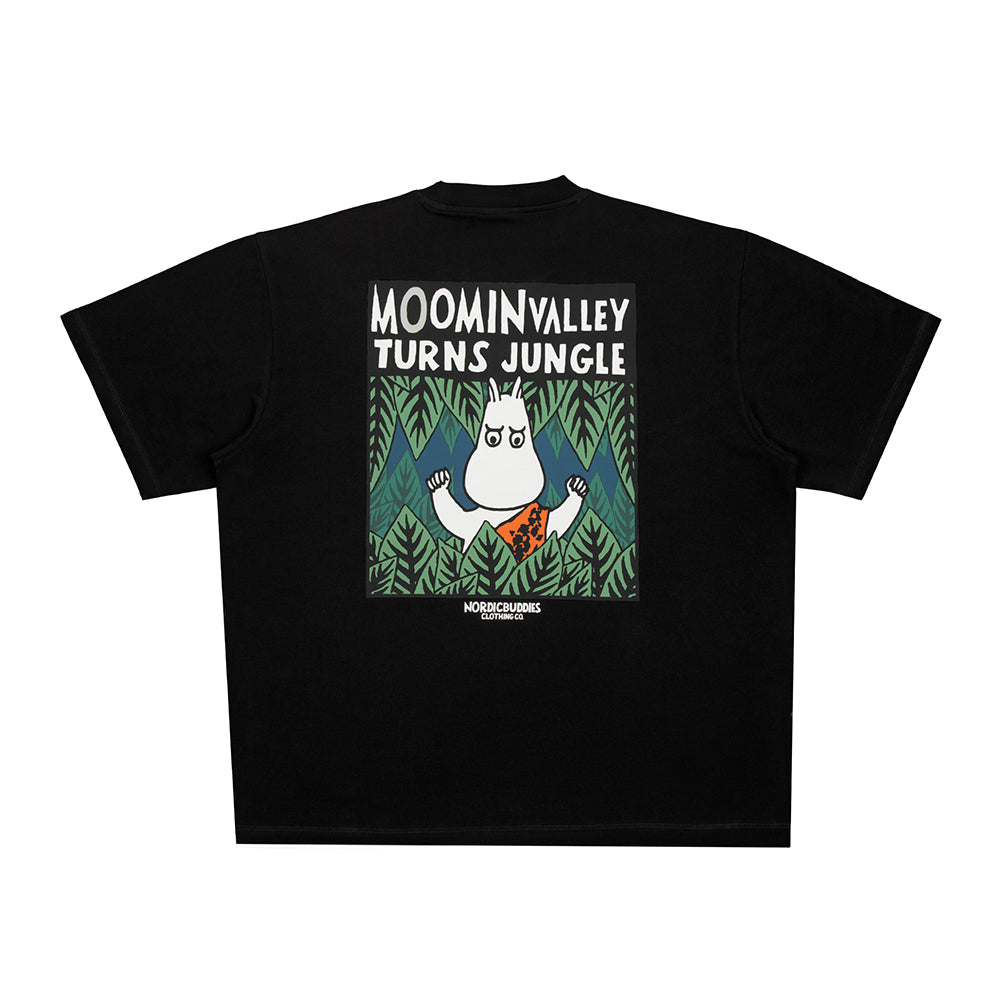 Moomin 80 Collection T-shirt Unisex Black - Nordicbuddies - The Official Moomin Shop