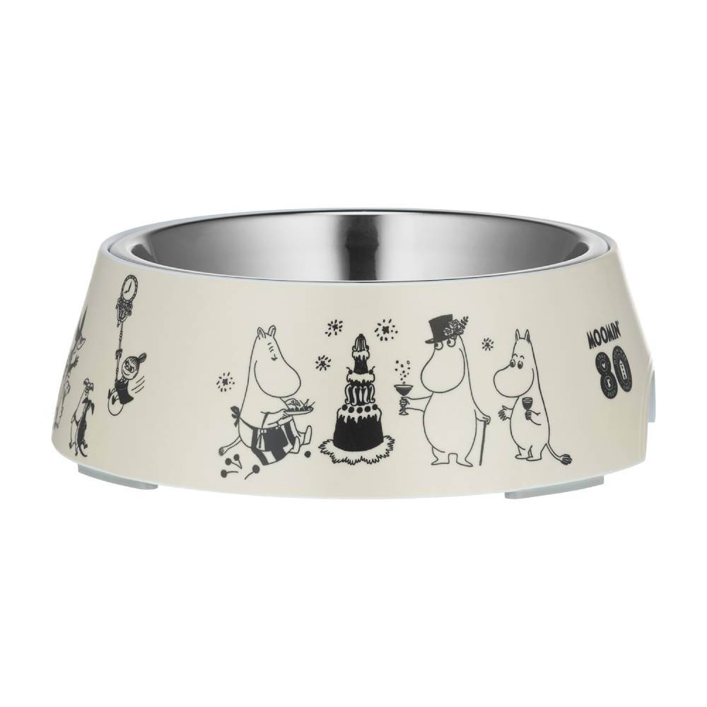 Moomin For Pets Food Bowl Beige M - Muurla - The Official Moomin Shop