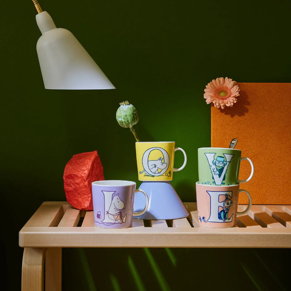 Moomin ABC Mug E 0,4L - The Official Moomin Shop