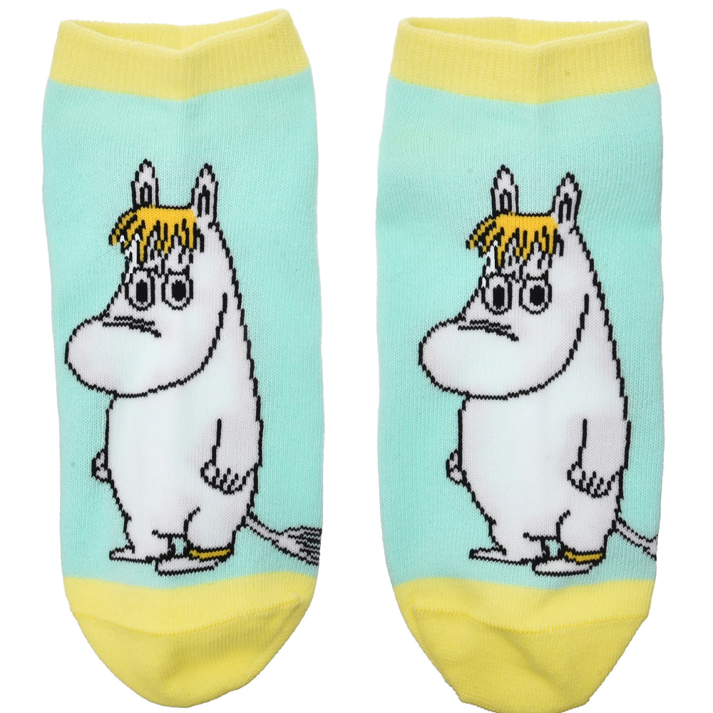 Snorkmaiden Ladies Ankle Socks Turquoise - Nordicbuddies - The Official Moomin Shop