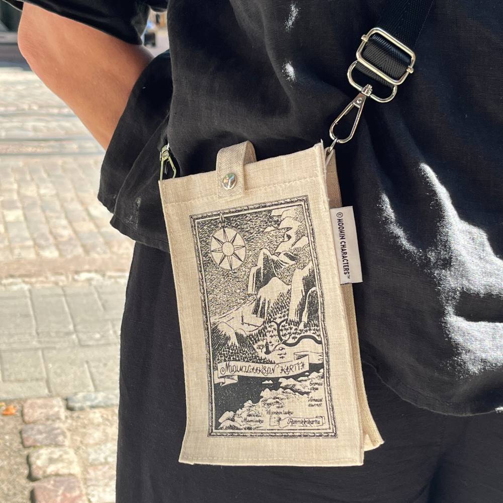 Moomin Map Over Moominvalley Phone Pouch - Piironki - The Official Moomin Shop