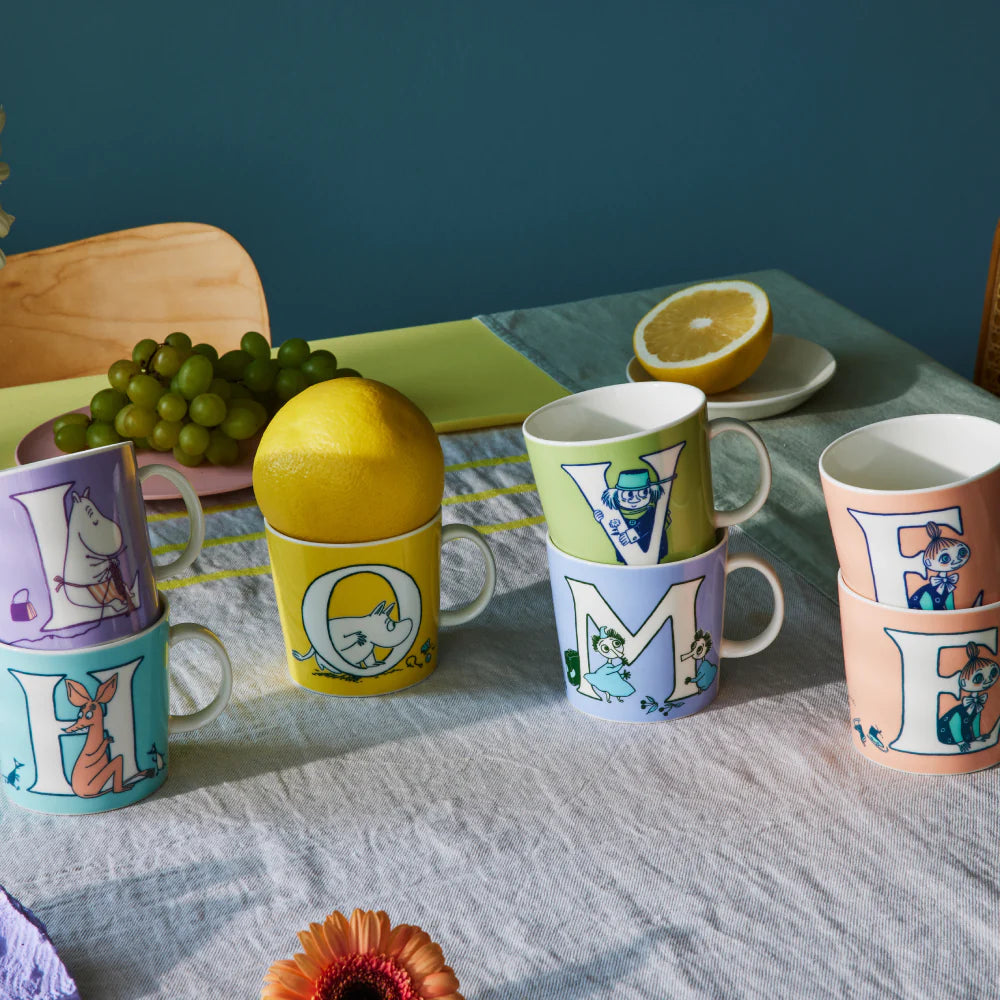 Moomin ABC Mug H 0,4L - Moomin Arabia - The Official Moomin Shop
