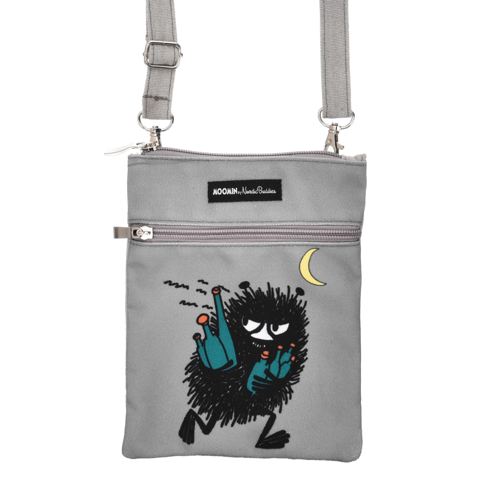 Stinky Passport Bag Grey - Nordicbuddies - The Official Moomin Shop