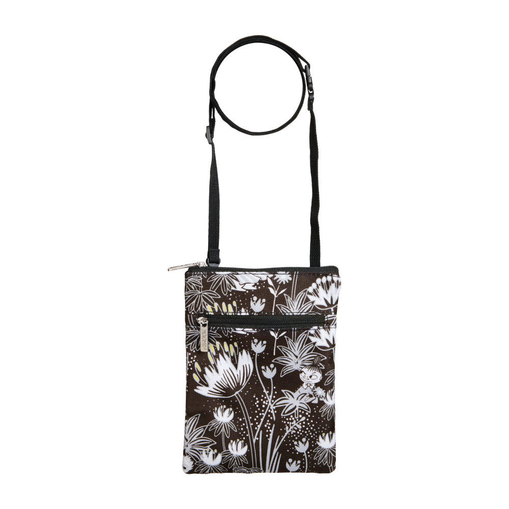 Moomin Azalea Passport Bag Black - Martinex - The Official Moomin Shop