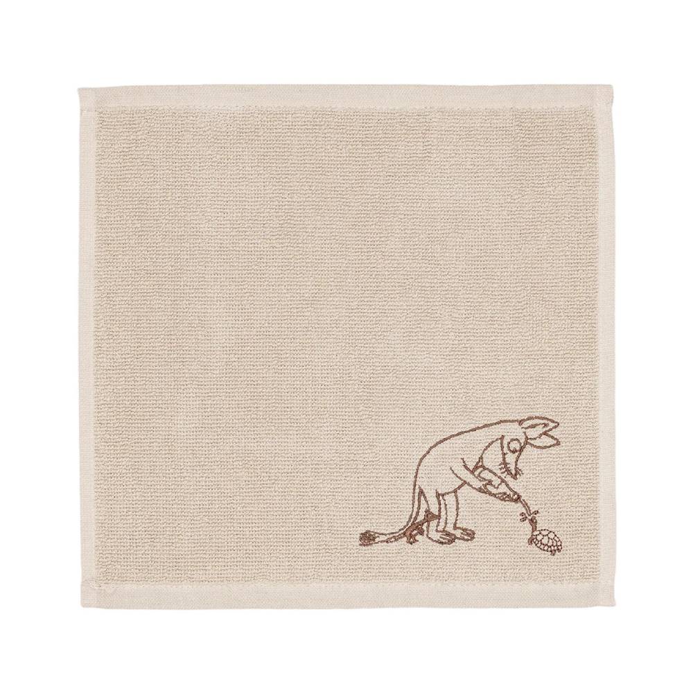 Sniff Towel 25x25cm Brown - The Official Moomin Shop