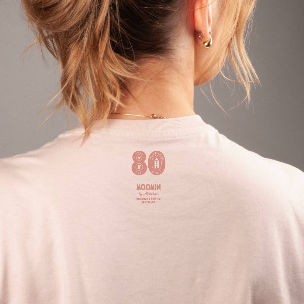 Moomin Change T-shirt Rose - Mikebon - The Official Moomin Shop