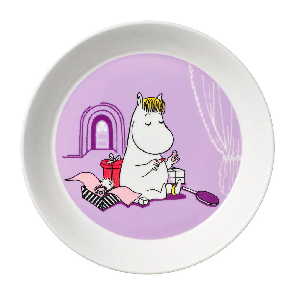 Snorkmaiden Plate 19cm Lilac - The Official Moomin Shop