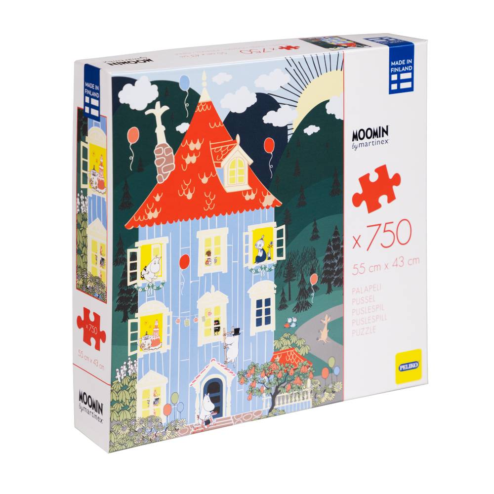 Moominhouse Puzzle 750-pcs – Martinex - The Official Moomin Shop