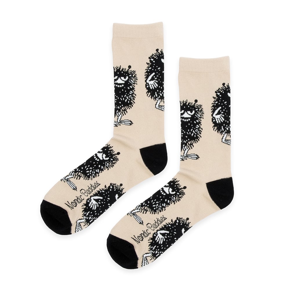 Stinky Plotting Socks 40-45 Beige - Nordicbuddies - The Official Moomin Shop