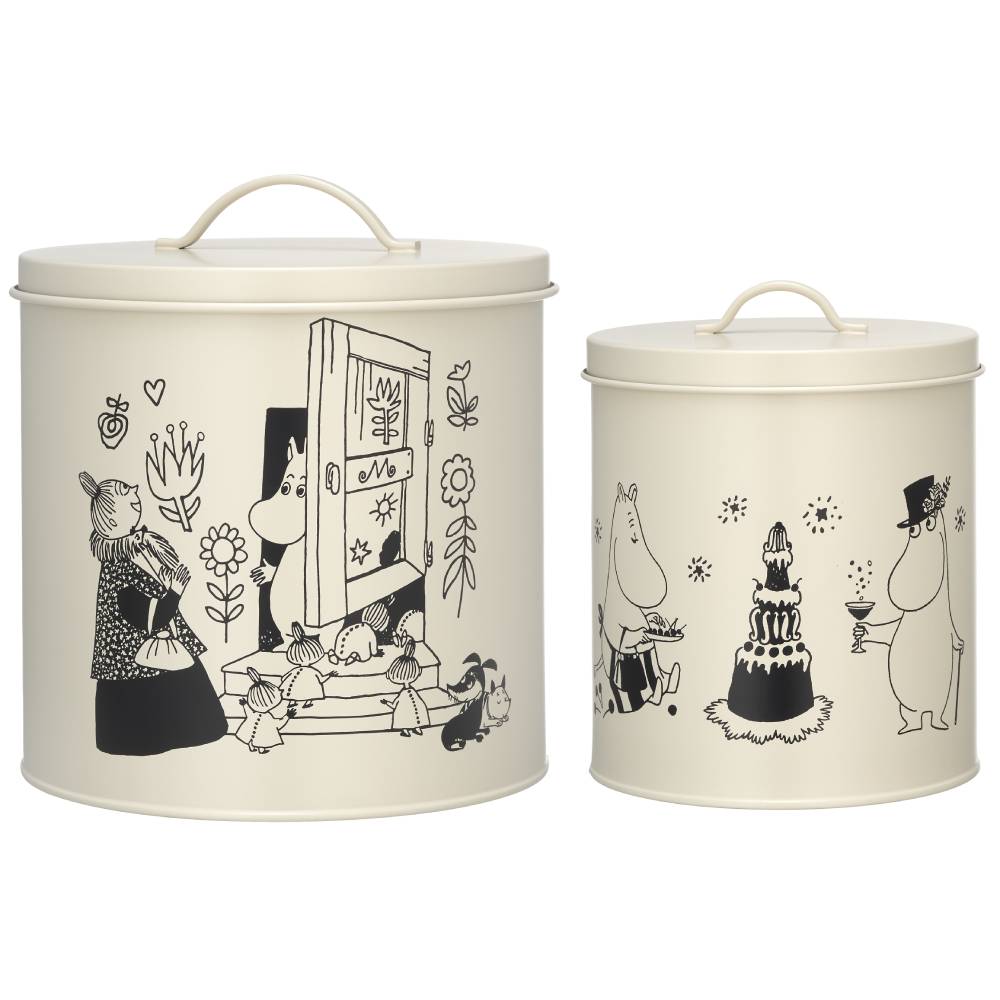 Moomin For Pets Tin Jar 2-set - Muurla - The Official Moomin Shop