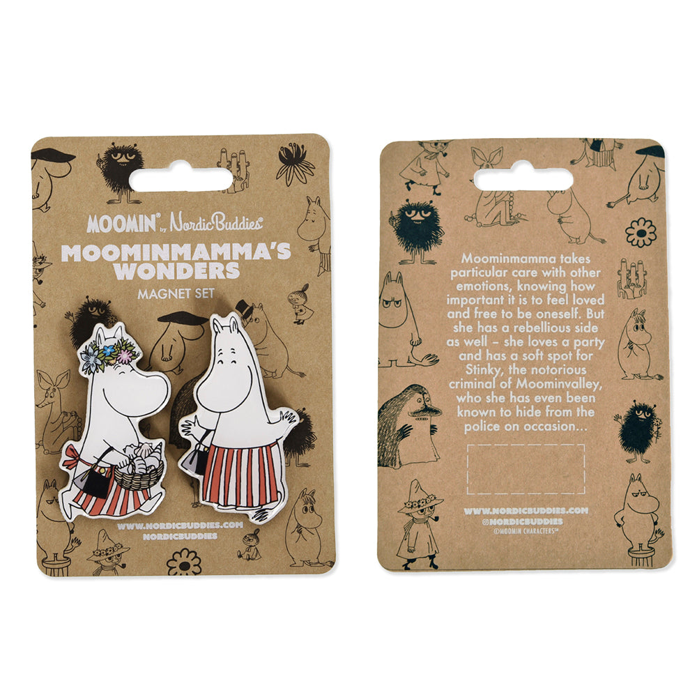 Moominmamma Wonders Magnet 2-set - Nordicbuddies - The Official Moomin Shop