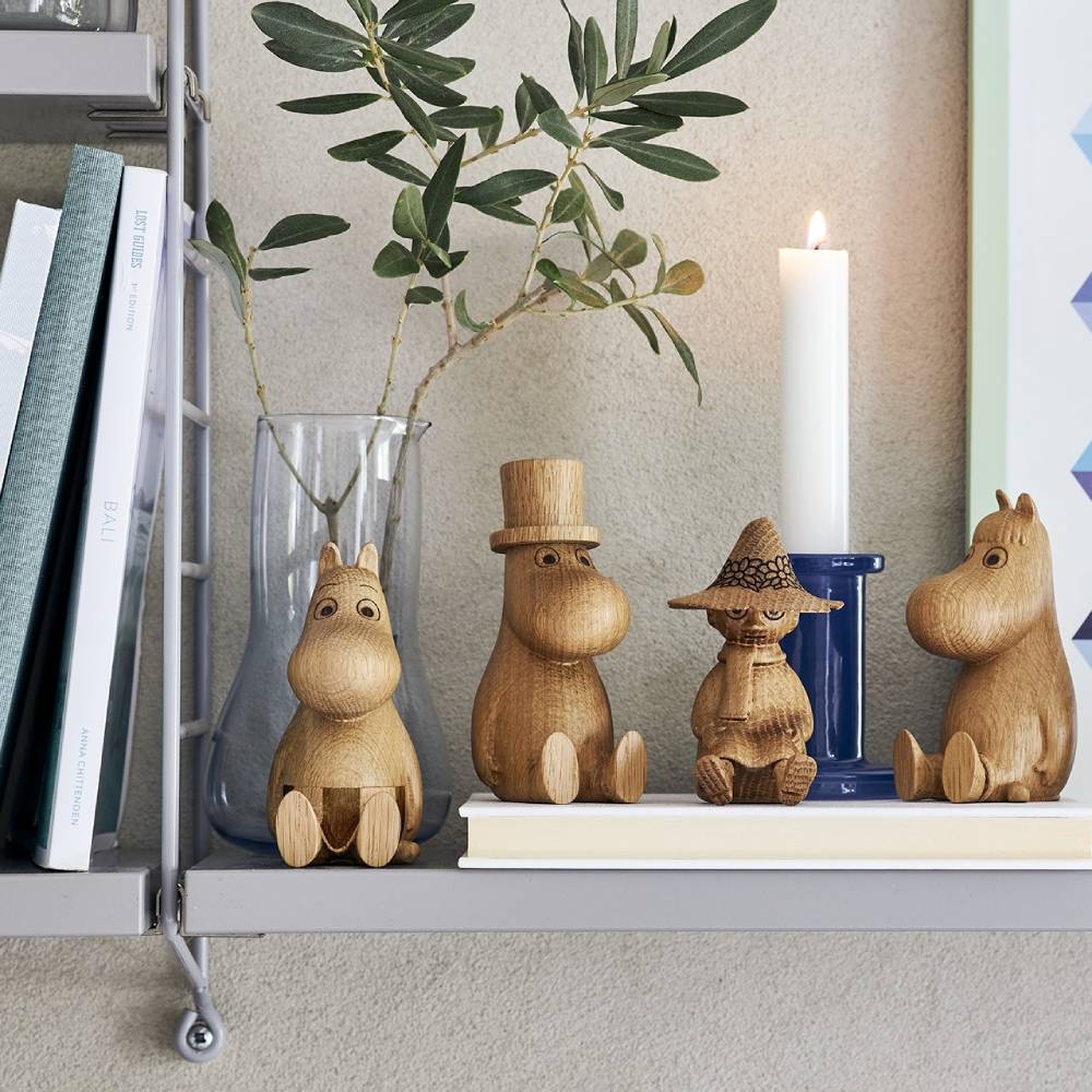 Snorkmaiden Wooden Figurine 10cm - The Official Moomin Shop