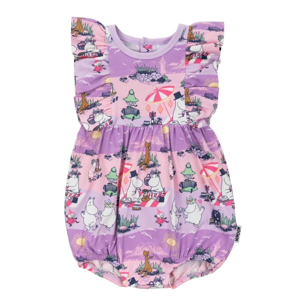 Moomin Beach Day Playsuit Lavender - Martinex - The Official Moomin Shop