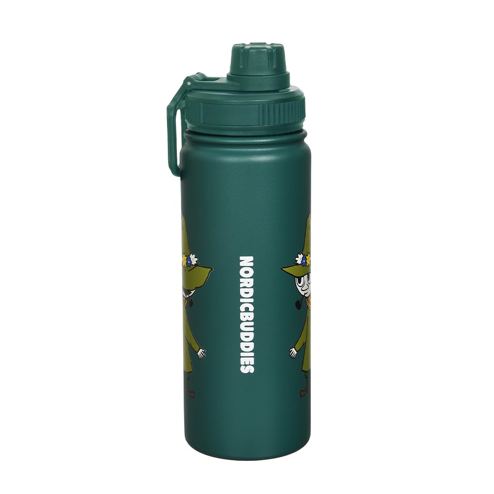 Snufkin Thermal Everyday Bottle Dark Green - Nordicbuddies - The Official Moomin Shop