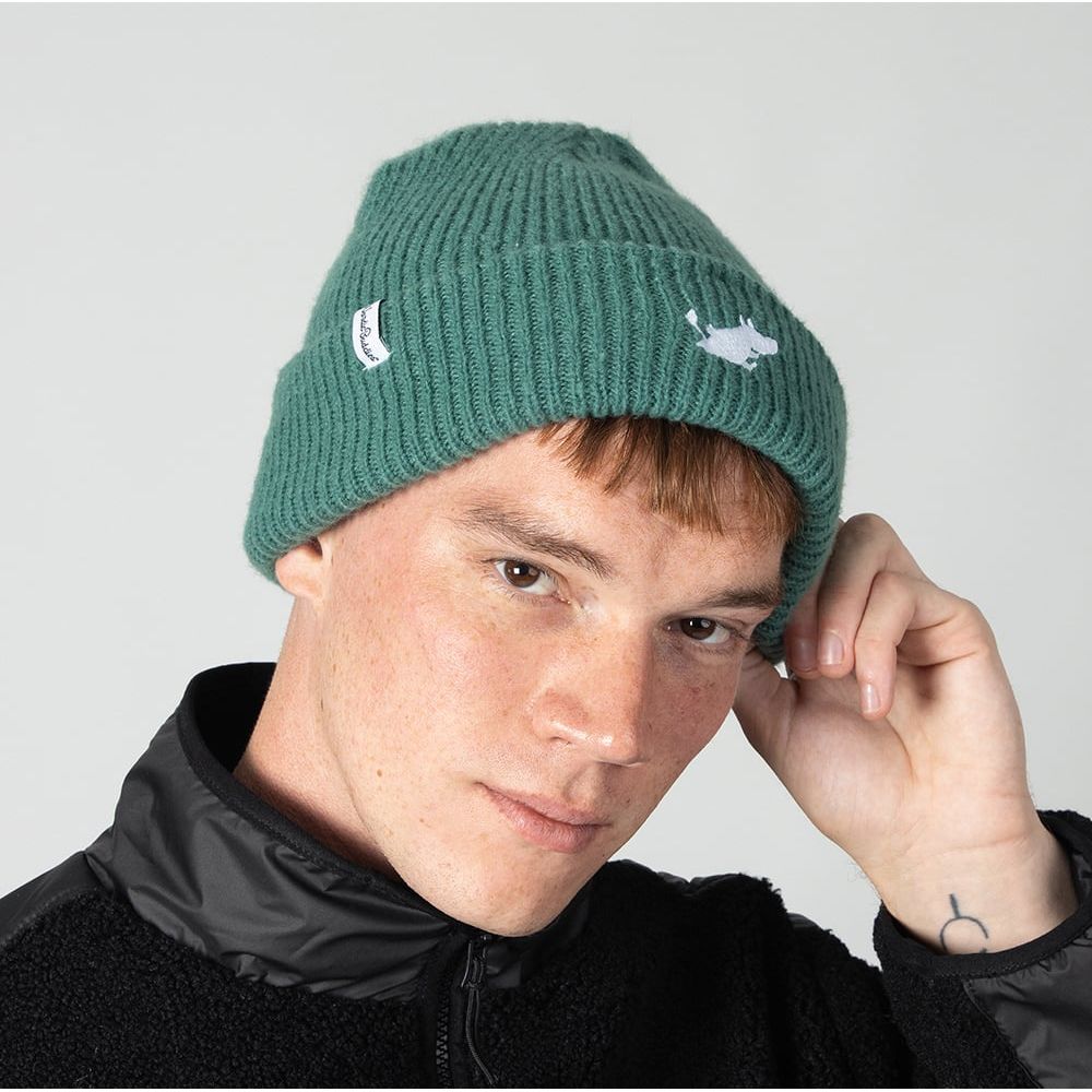Moomintroll Classics Adults Beanie Green - Nordicbuddies - The Official Moomin Shop