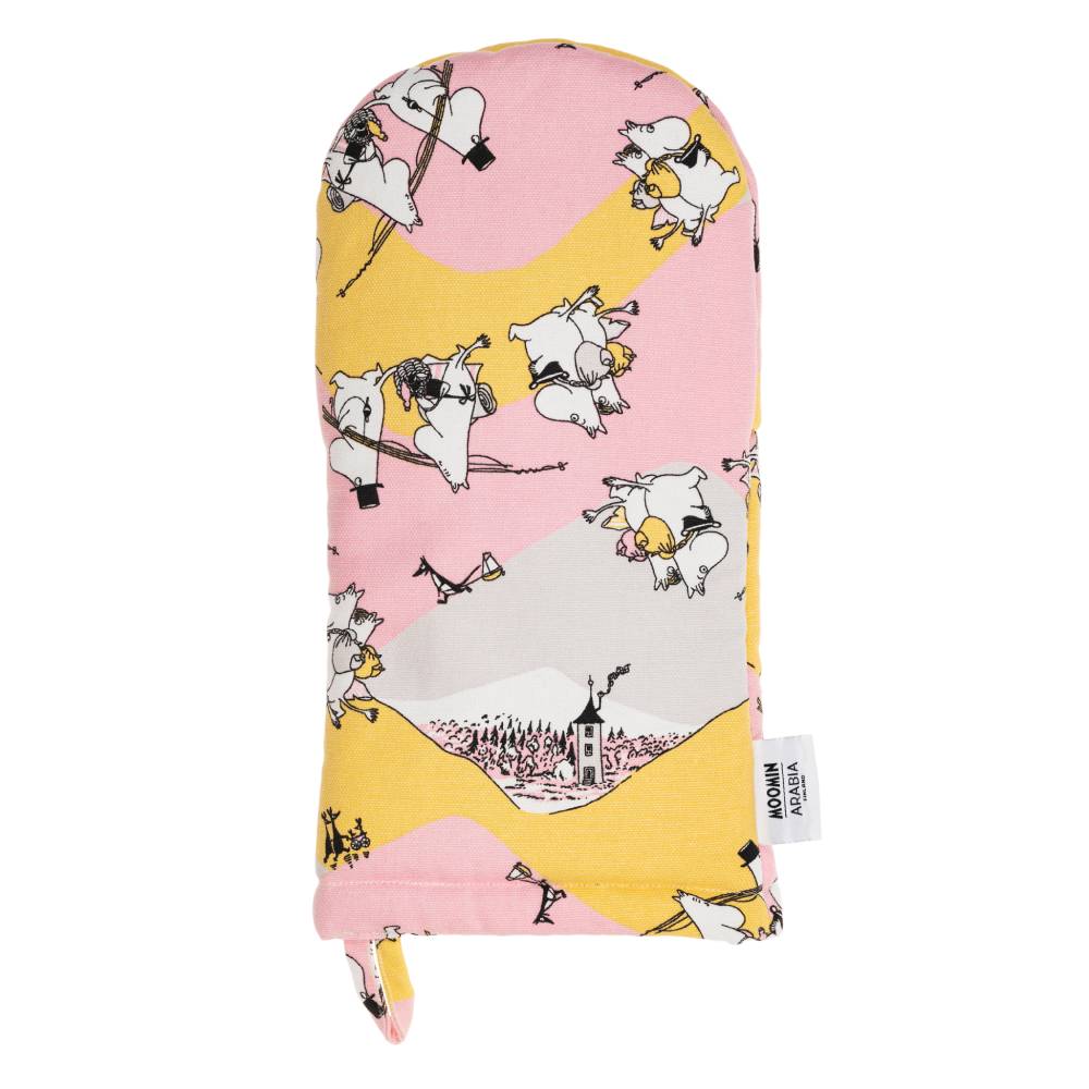 Moomin Family Time Oven Mitten 15x34cm - Moomin Arabia - The Official Moomin Shop