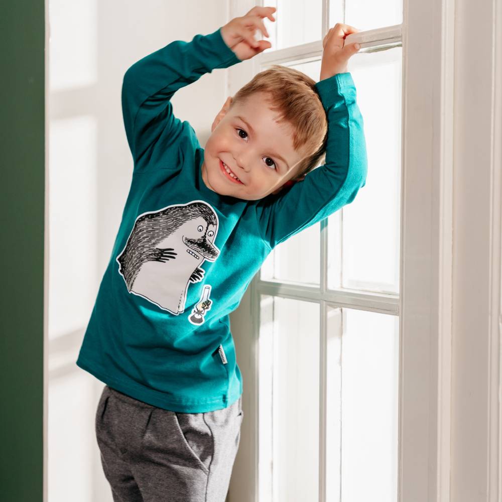 The Groke Shirt Green - Martinex - The Official Moomin Shop