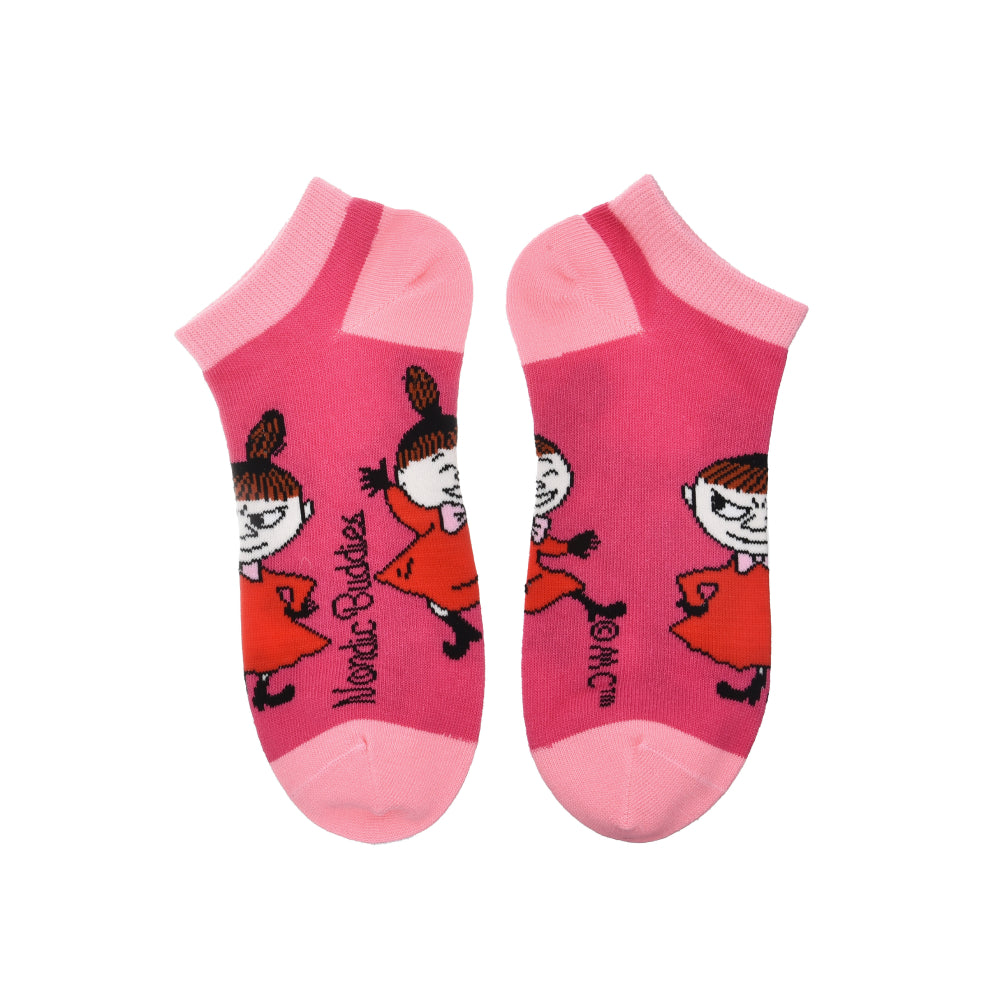 Little My Ankle Socks 36-42 Red - The Official Moomin Shop