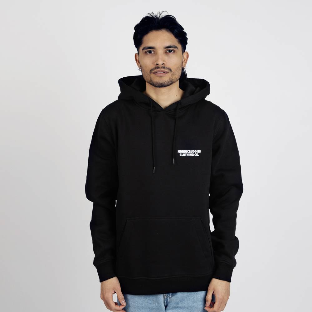 Moomintroll Angry Hoodie Black - The Official Moomin Shop