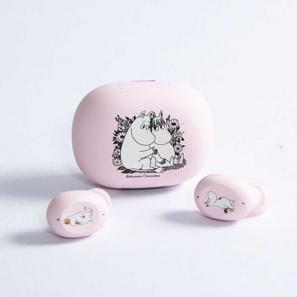 Moomintroll &amp; Snorkmaiden Earbuds - Joy Planet Finland - The Official Moomin Shop