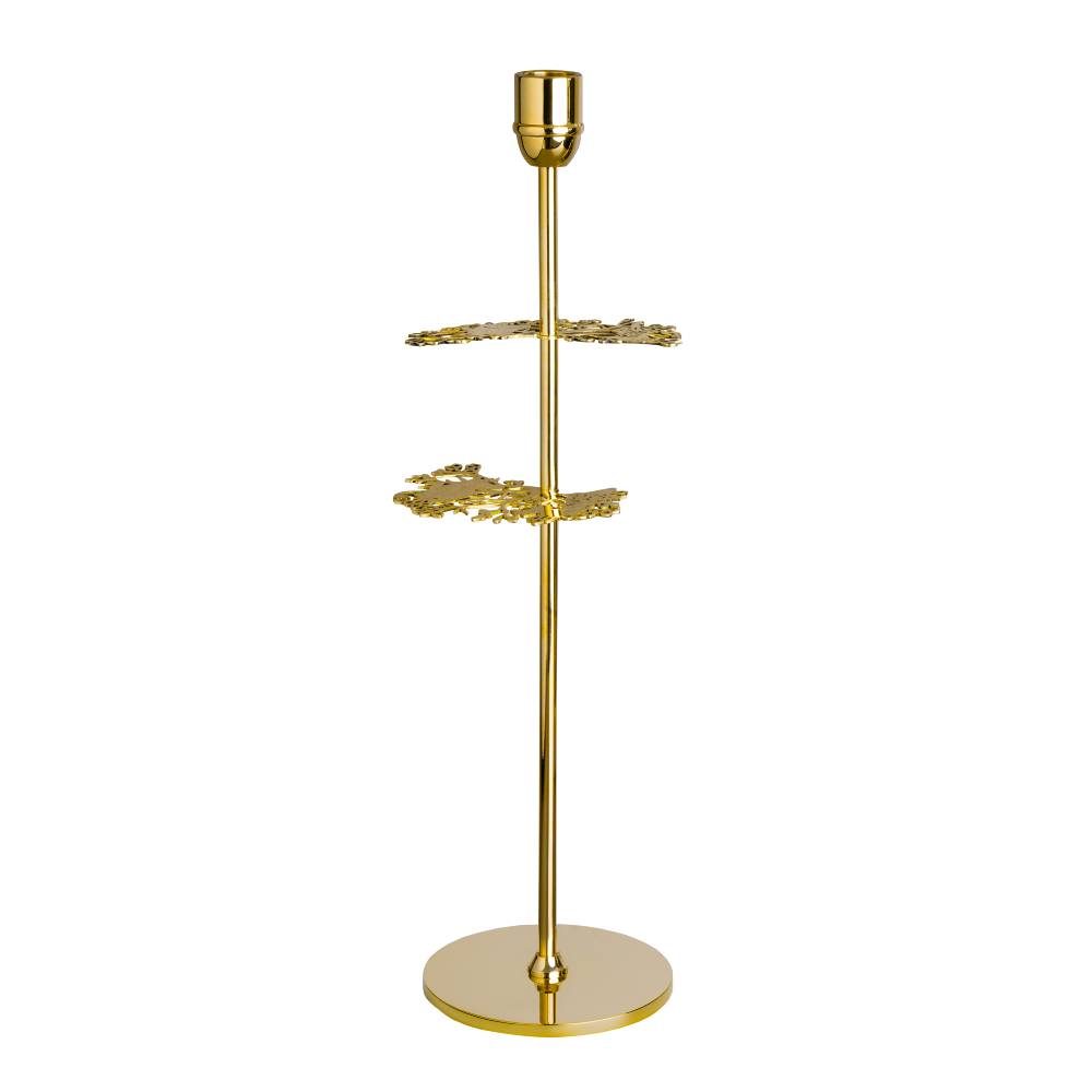 Moomin 80 Candlestand Tall Gold - Hilke - The Official Moomin Shop