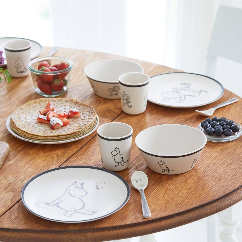 Moomintroll Melamin Plate - The Official Moomin Shop