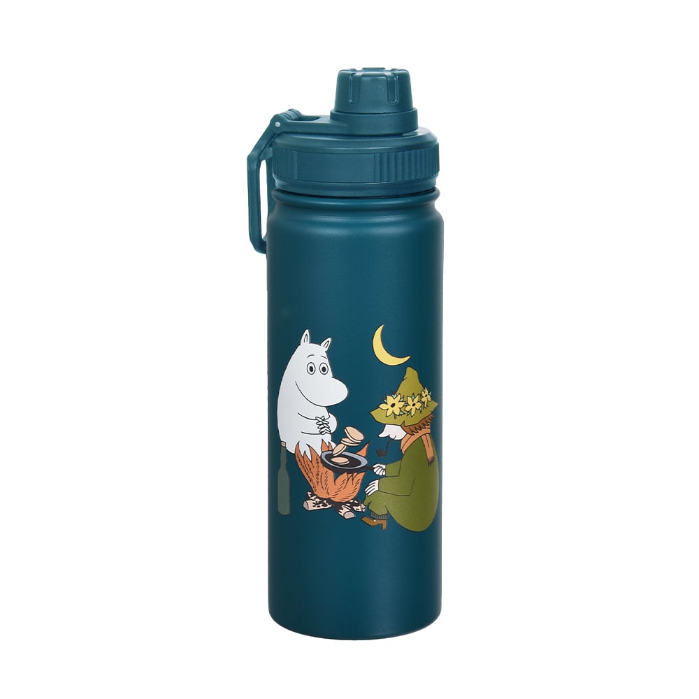 Moomintroll &amp; Snufkin Thermal Everyday Bottle - Nordicbuddies - The Official Moomin Shop