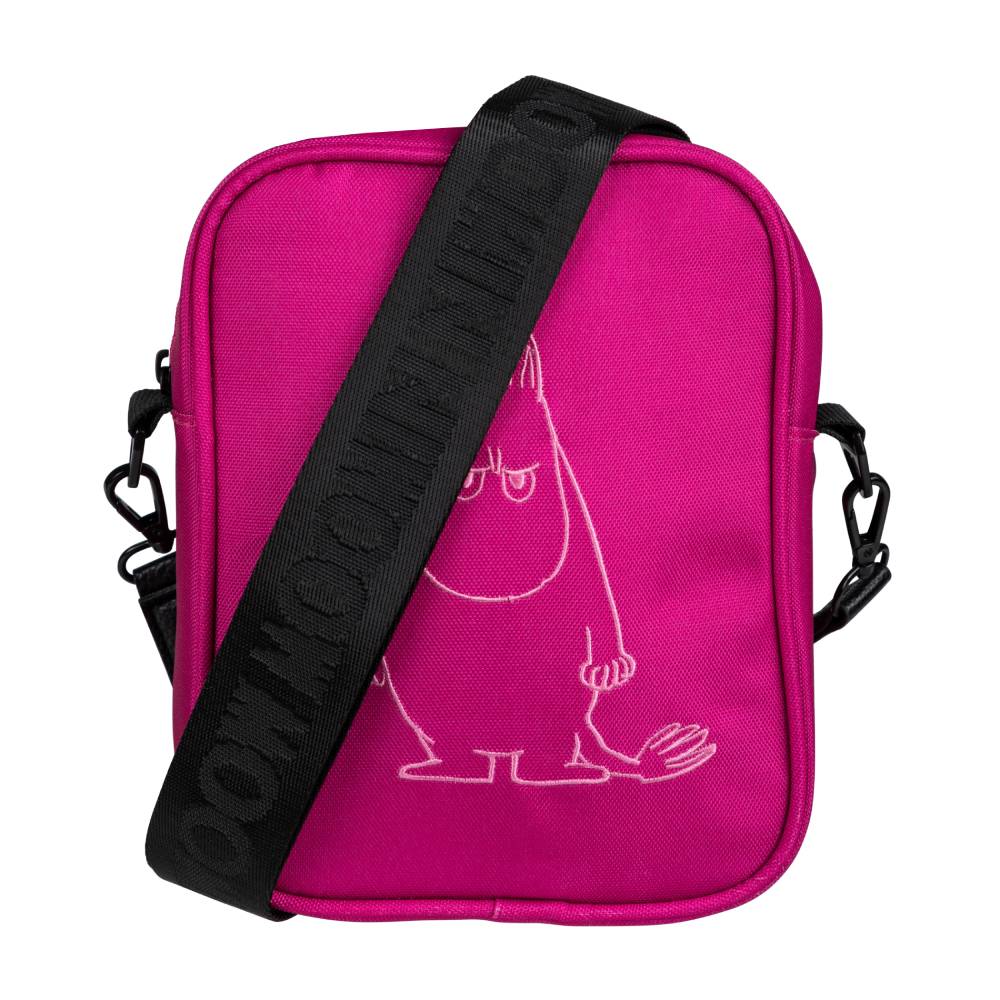 Moomintroll Angry Shoulder Bag Magenta - Martinex - The Official Moomin Shop