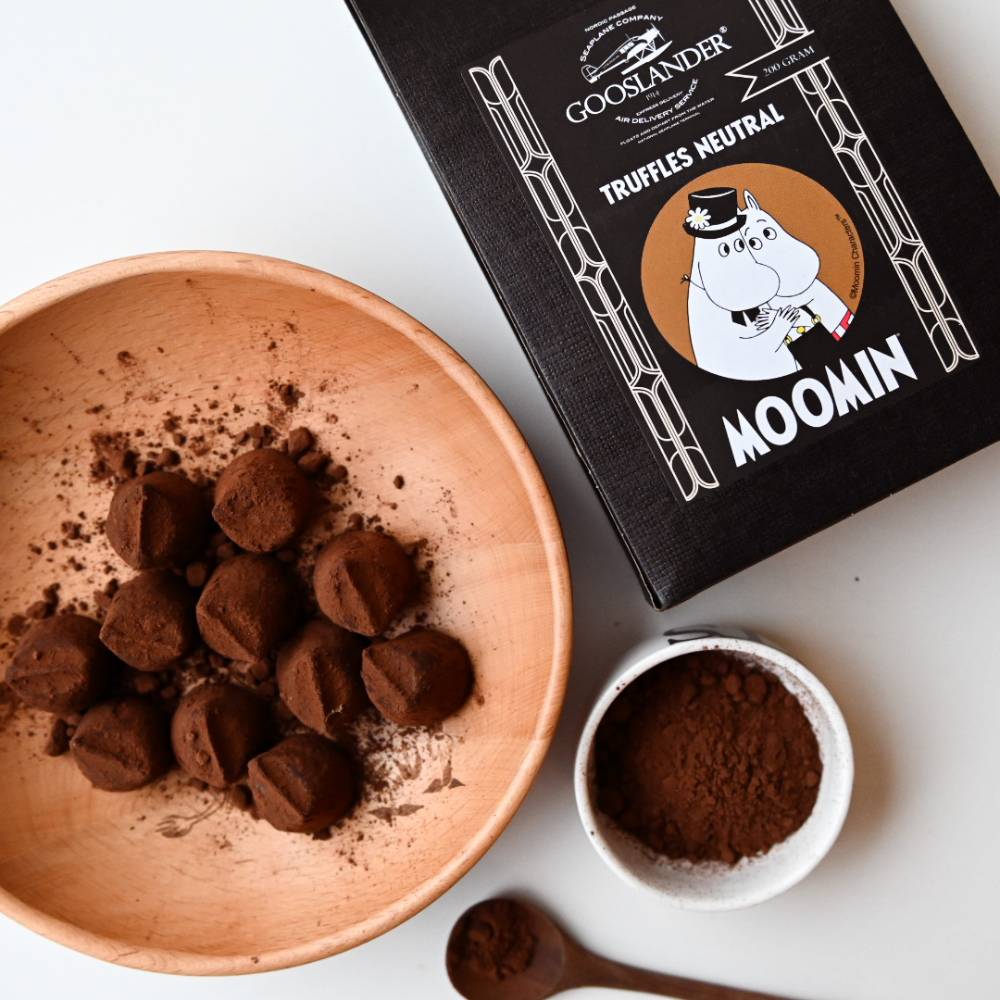 Moominmamma &amp; Moominpappa Truffles Natural - Gooslander - The Official Moomin Shop