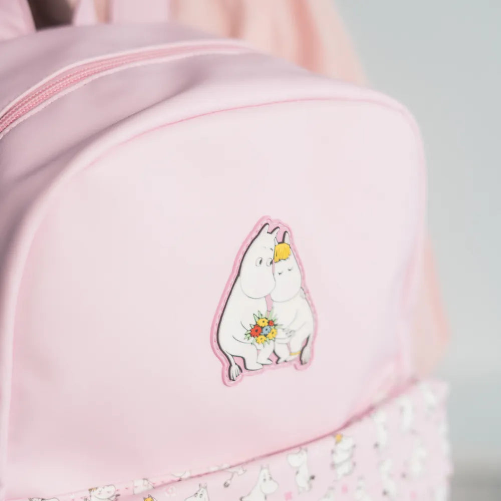 Moomintroll & Snorkmaiden Backpack Pink - The Official Moomin Shop