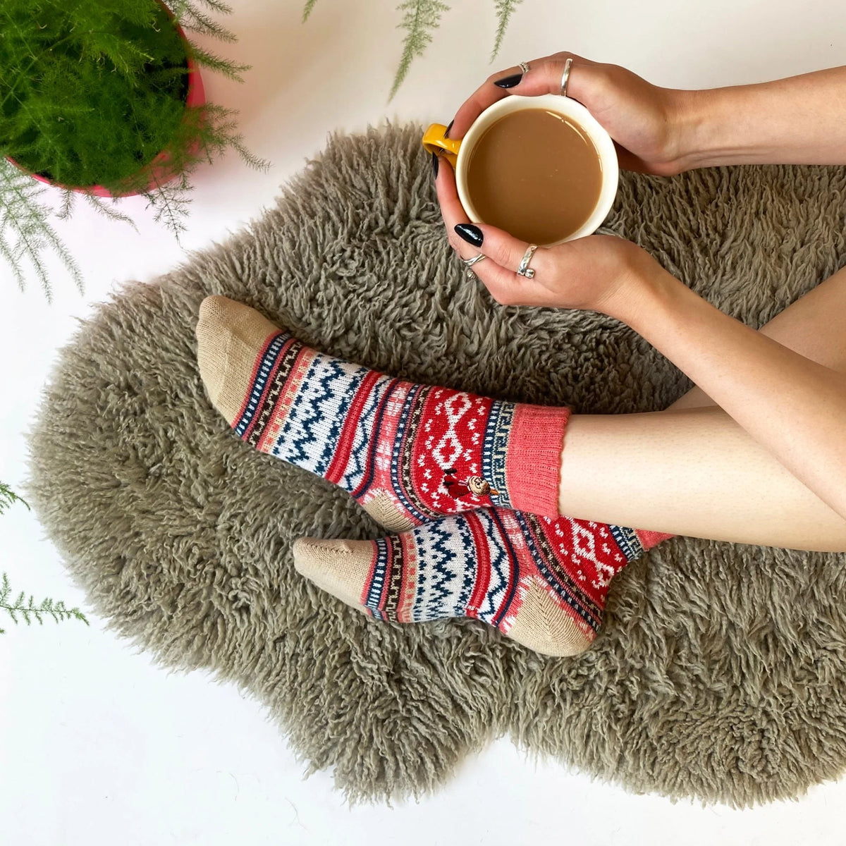 Little My Socks 36-40 Red - The Official Moomin Shop