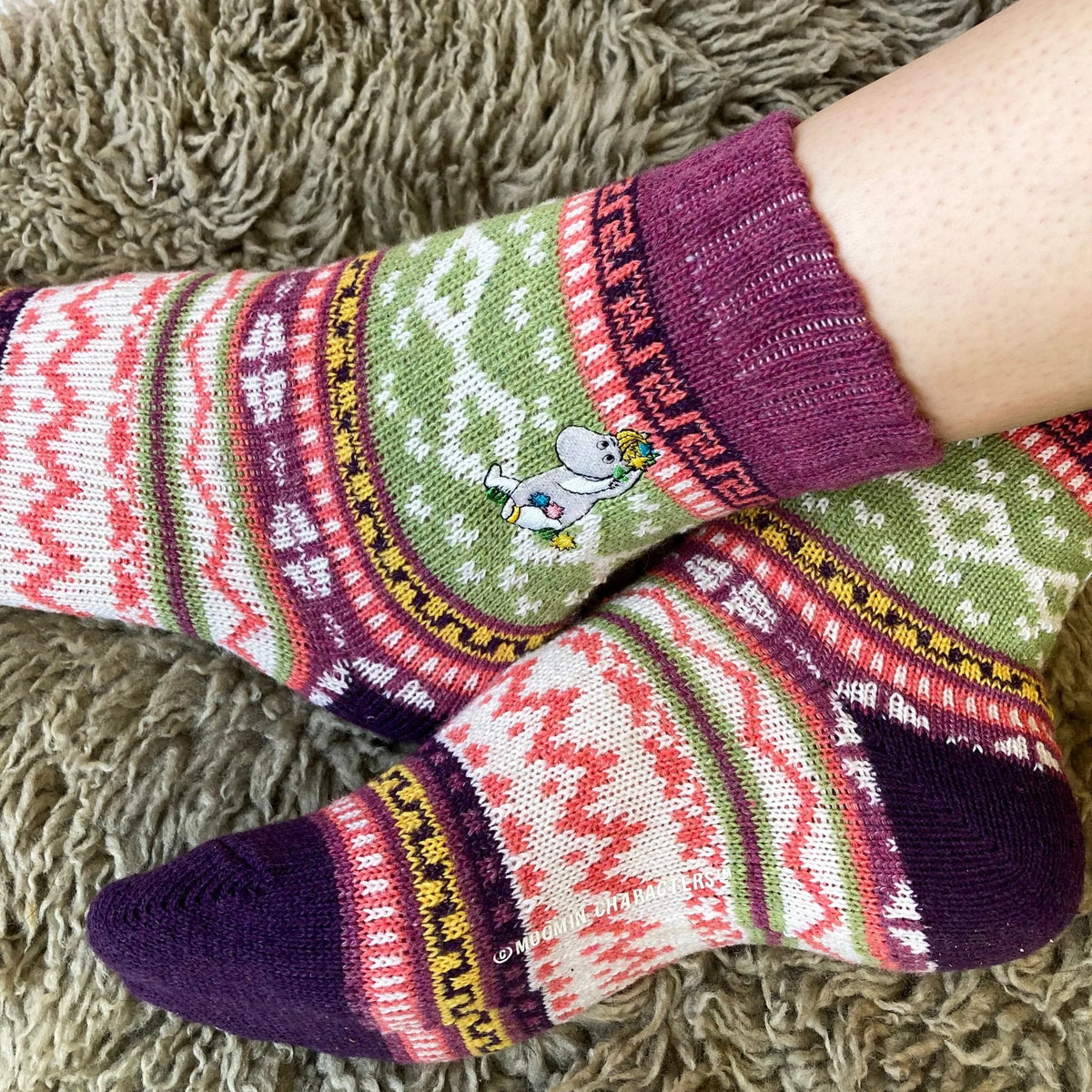 Snorkmaiden Socks 36-40 Purple - The Official Moomin Shop